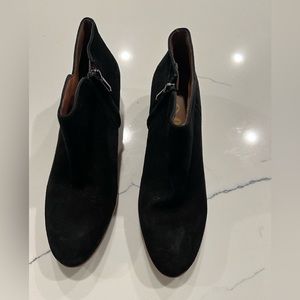 Women’s black booties. Size 10.